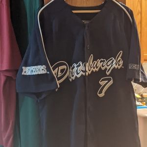 U of Pittsburgh #7 Baseball Jersey